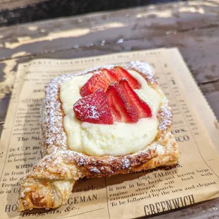 Strawberry Danish