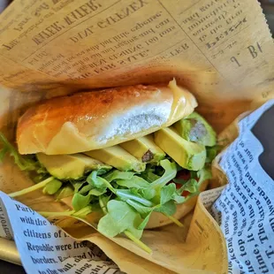 Avocado Bagel