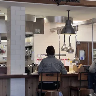 Open type kitchen