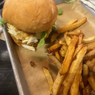Crab Cake Sandwich