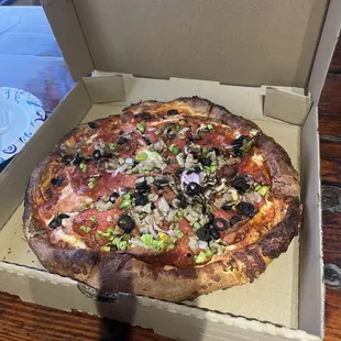 The fat Patricia pizza