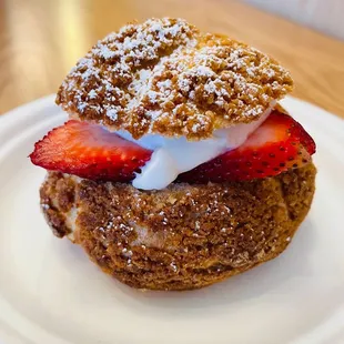 Strawberry Cream Puff