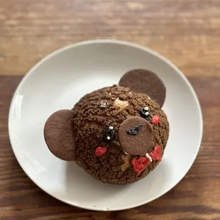 Honey Bear Cream Puff