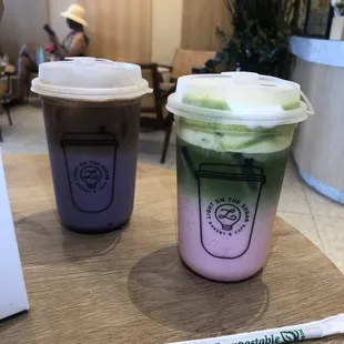 Sakura Matcha Latte