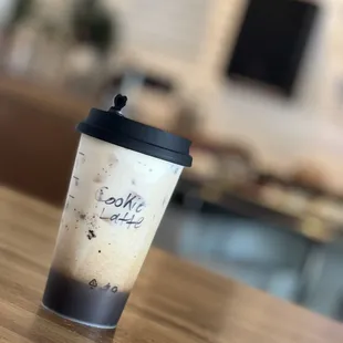 Cookies and Cream Iced Latte