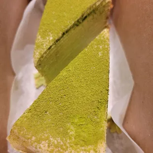 Matcha Crepe Cake