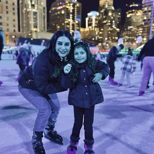 Ice skating