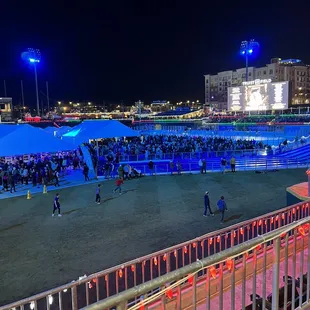 Activity area - for tubing or skating