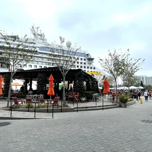 Lighthaus beer garden Dec 2022