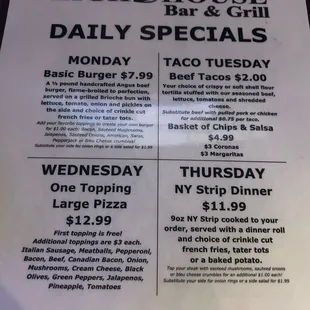 Specials