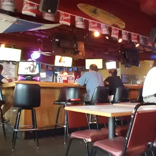 Inside,  bar.