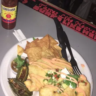 Chicken chimichangas are fire!!