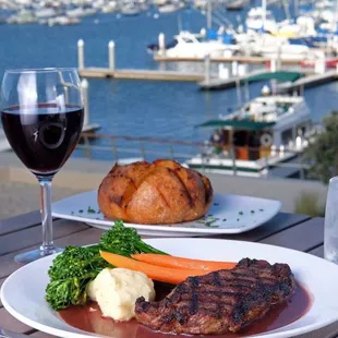 Dinner and a view