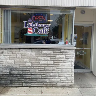 Front of building