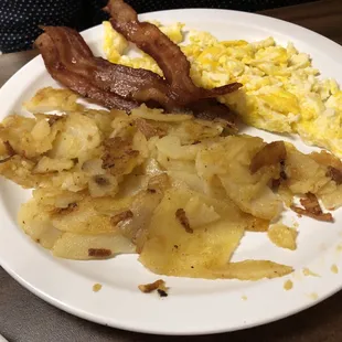 Pt 2 of Gary&apos;s Special- Home Fries, bacon , eggs