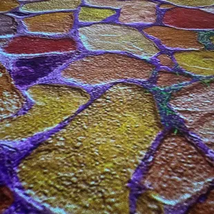 I love how the floor changes