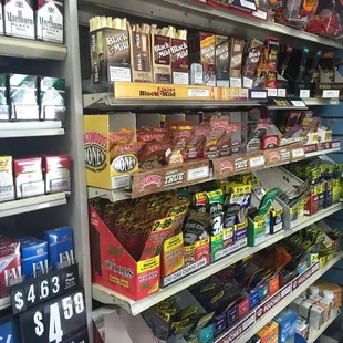 a variety of products