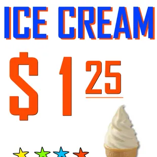 soft serve ice cream