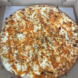 Buffalo chicken pizza