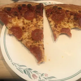 Pepperoni pizza