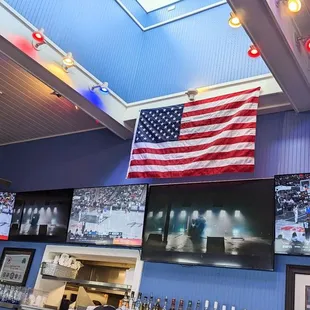 Love our Flag over the Bar !