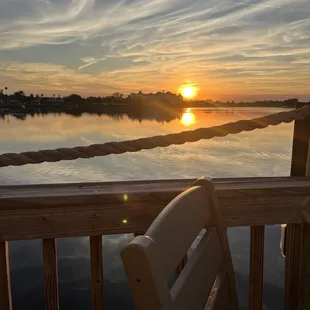 The view from our table outside