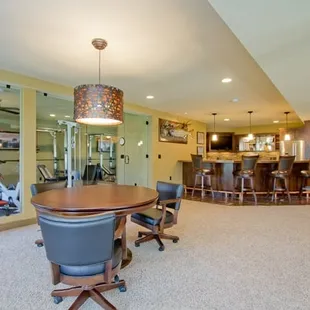 Basement living area renovation