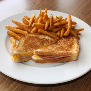 Grilled Ham and Cheese