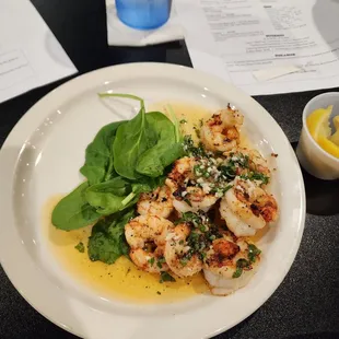 Italian Shrimp Plate