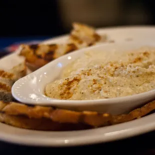 This crab dip was delicious