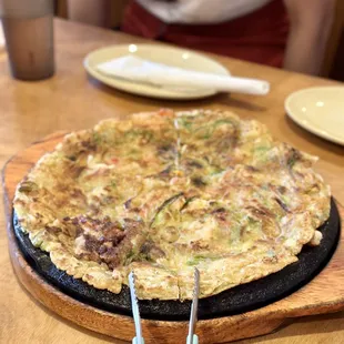 Seafood Pancake