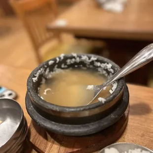 Crunchy Rice Soup Thing