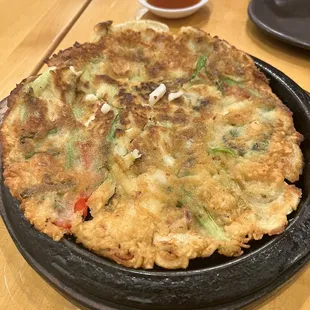 Seafood pancake!