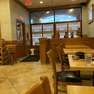 Inside of restaurant