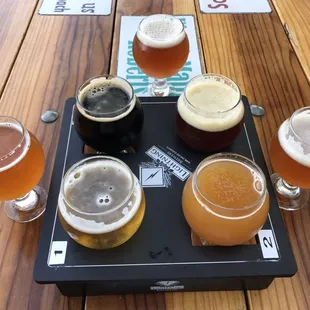 Flight of beer!