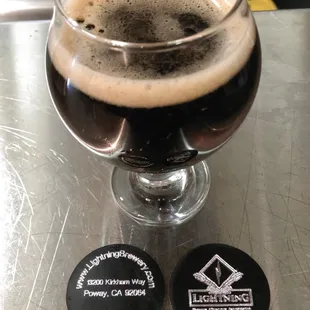 Barrel Aged Black Lightning Porter