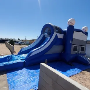 Baseball waterslide