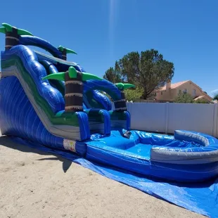 17ft tropical  waterslide