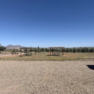outside