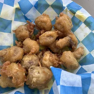 Fried mushrooms