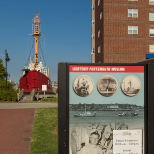 In 1989, the Lightship PORTSMOUTH was designated a National Historic Landmark. Now a museum, the ship's quarters are fitted out with period