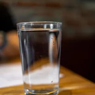 Complimentary Water ($0)