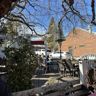 Outdoor seating