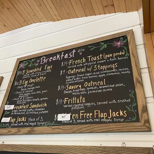 BF menu