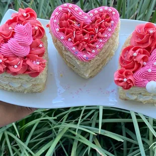 Heart Shaped cakes