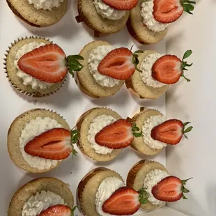 Vegan Strawberry Shortcake Cupcakes