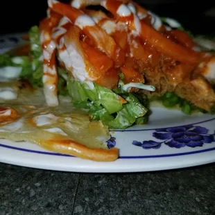 Korean Barbecue Taco (I think!) is amazing!!  The kale was sooooo tender and the dressing tasty.