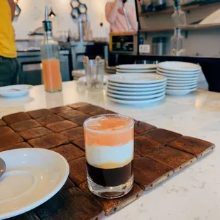 Scott's signature drink Liquid Swords