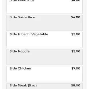 Online menu where they even call out the 5oz