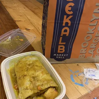 Curry Chicken Roti